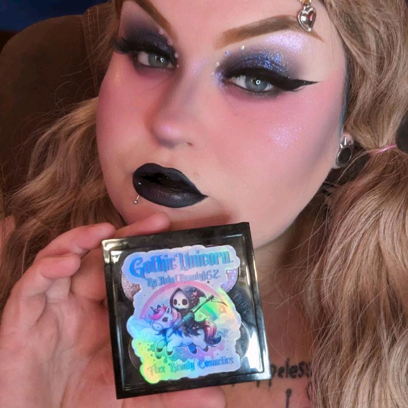 Gothic Unicorn Eyeshadow Quad by Rebelbeauty16.2 Glitter Makeup Matte Shimmer