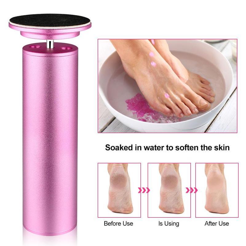 Electric Foot Callus Remover, with 60pcs Sanding Discs, Professional Adjustable Speed Electric Foot File Pedicure Tool for Dead Dry Crack Calluses