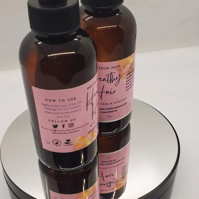 Natural Hair Care oil   Moisturizer and Hydrate Haircare