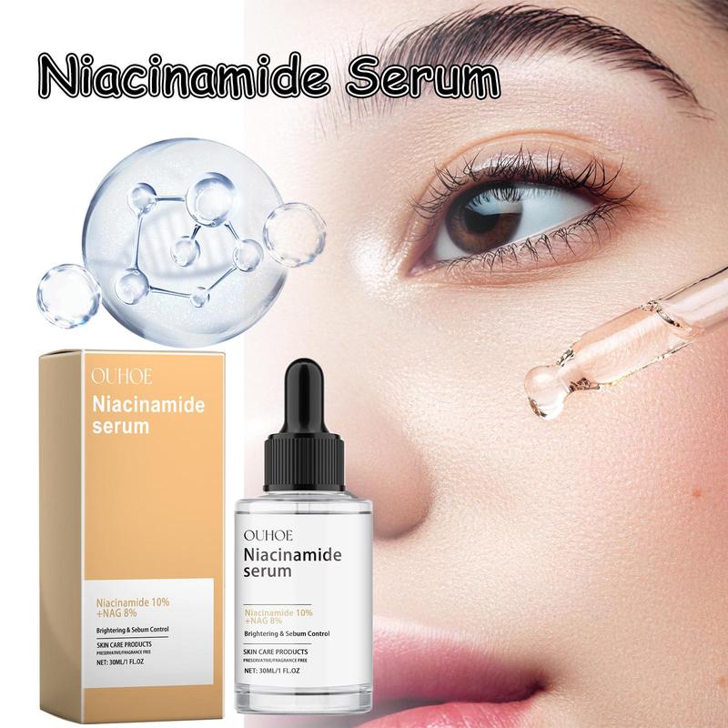 Niacinamide Serum, 1 Box 2 Boxes Moisturizing Skin Care Serum, Brightening & Oil Control Essence, Hydrating Nourishing Skin Care Product for Women & Men