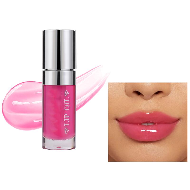 Hydrating Lip Glow Oil Lipstick Gloss Transparent Balm Natural Lip Plumper Gloss  Makeup   Skincare Moisturize Lipgloss Moisturizer Moisture