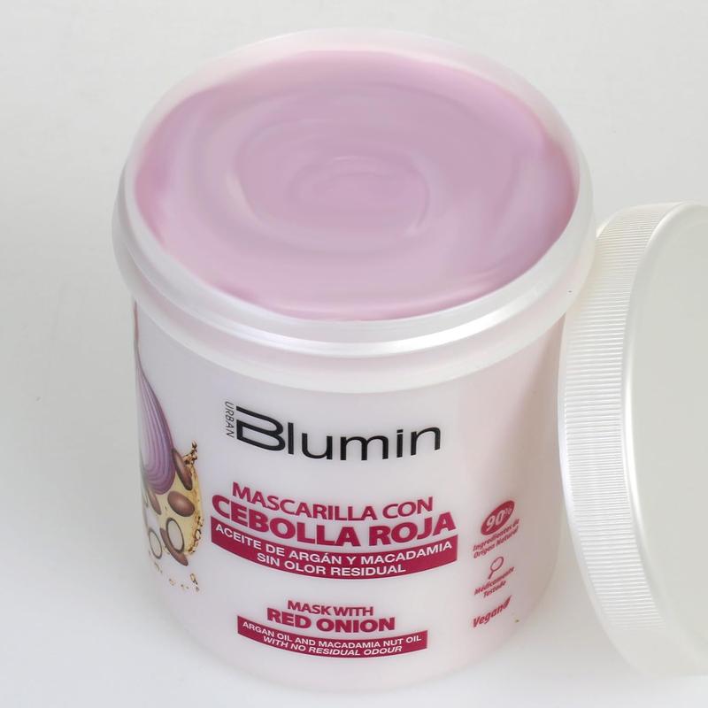 Blumin Shampoo 1000ml + Mask 700ml with Extract of Red Onion (NO RESIDUAL ODOUR)