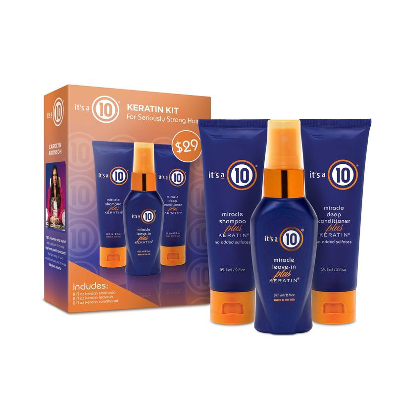 It’s a 10 Miracle Keratin Trial Kit