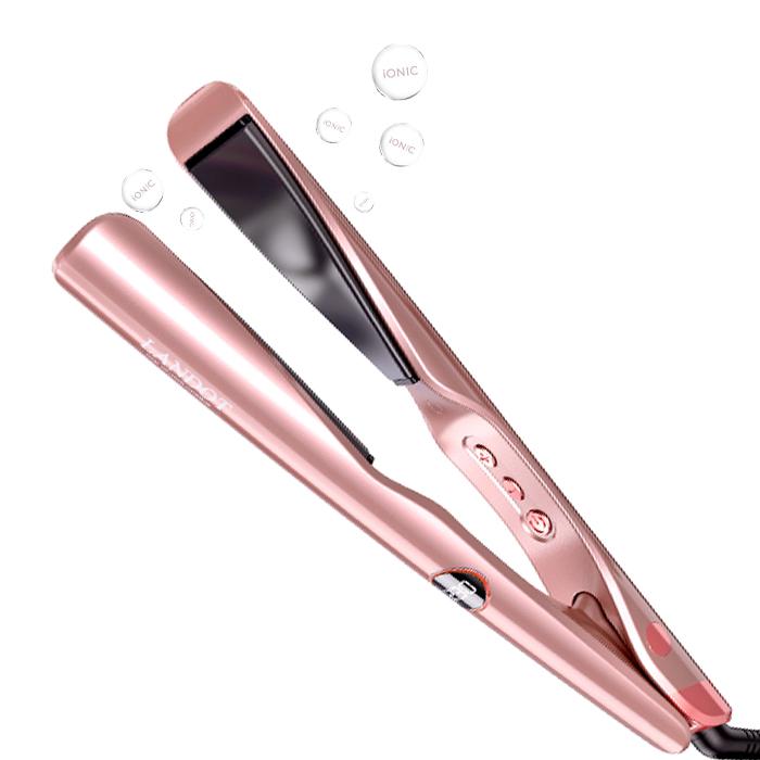 LANDOT 2024 New Negative Twist Iron-Straightener and Curler 2 in 1 -Twist & Transform Your Hair from Straight to Waves in Seconds