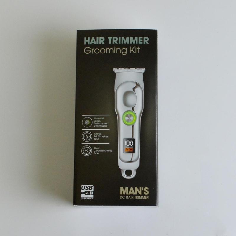 Professional Vintage Electric Hair Trimmer, 1 Box Rechargeable Hair Clipper with Accessories, Hair Trimmer for Home & Salon Use, Christmas