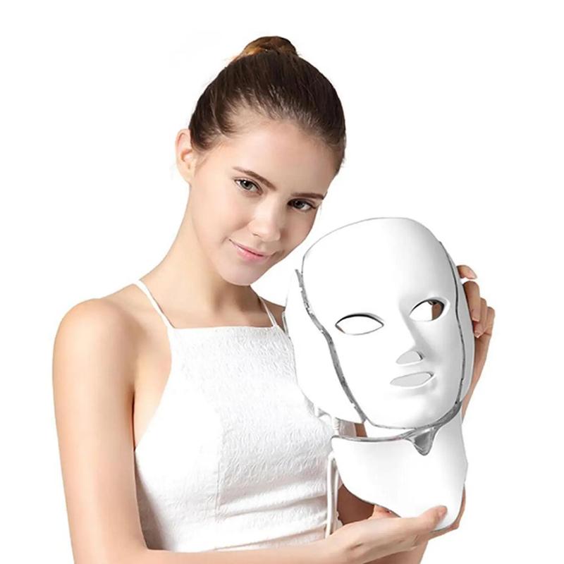 7-Color Facial Beauty Instrument for Home Travel Personal Use, Ideal for Holiday Gifts