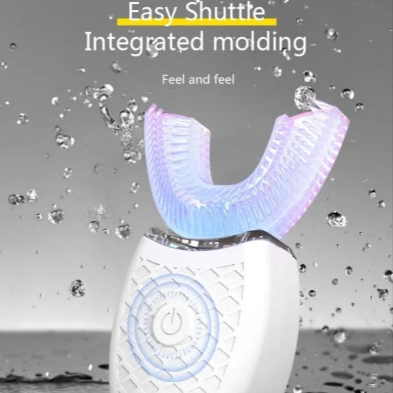 U-shaped Ultrasonic Electric Toothbrush, Waterproof Rechargeable Automatic Toothbrush, Oral Care Toothbrush for Adults, Personal Care Appliances