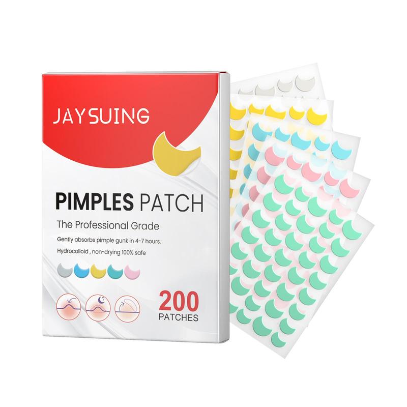 Acne Patches, 200pcs box Professional Acne Patch, Facial Skin Care Product for Women & Men, Daily Skincare Product for Acne Prone Skin