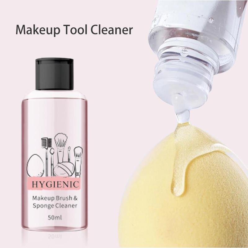 Makeup Brush Cleaner, 1 Count Gentle Makeup Tool Cleaning Liquid, Professional Cleaning Tools For Makeup Sponge & Powder Puff, Christmas Gift