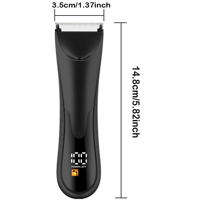 Cordless Hair Trimmers for Men, Body Clippers for Men, Wet & Dry Use Hair Trimmer for Barber, Waterproof Body Trimmer for Men, Ceramic Blade Hair Trimmer, Summer Back To School Gifts for Him