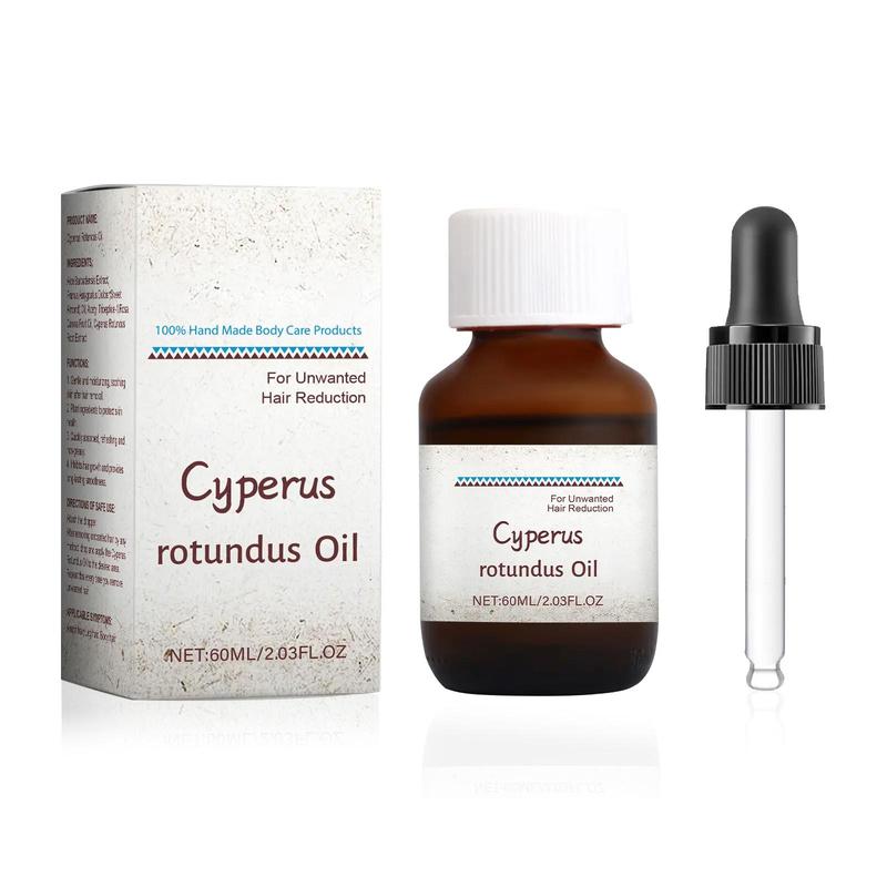 Cyperus Rotundus Oil, Natural Hair Removal Oil, Hair Removal Serum, Body Hair Care Oil, Beauty & Personal Care Product for Women & Men