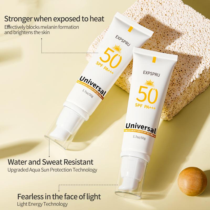 SPF 50+ PA+++ Sunscreen for Sunburn and Tanning Prevention