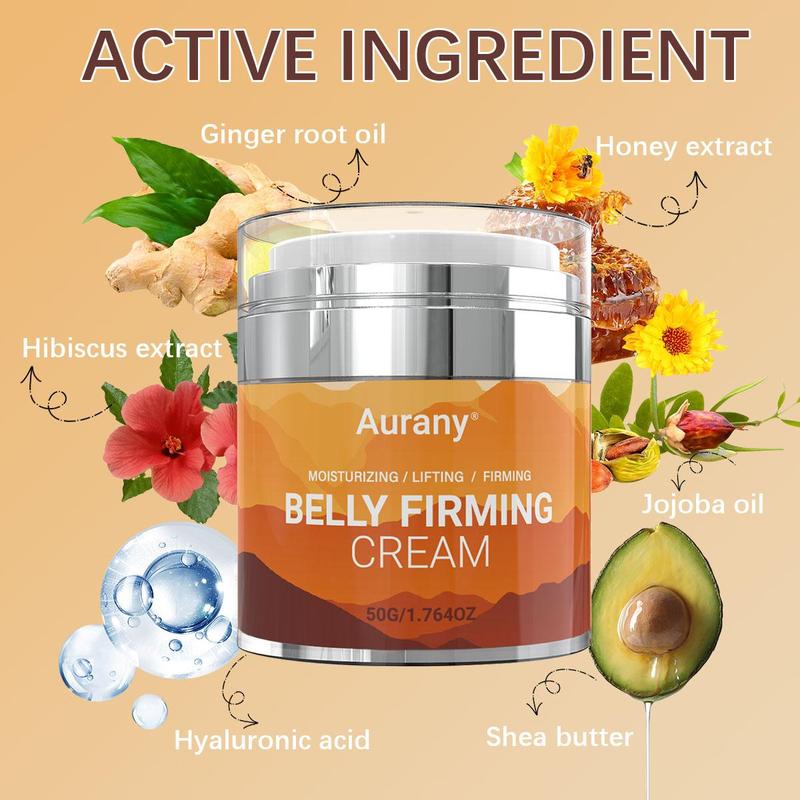 50g Belly Firming Cream, Moisturizing Body Cream, Skin Lifting and Firming Cream, Hydrating Body Care Product for Women & Men