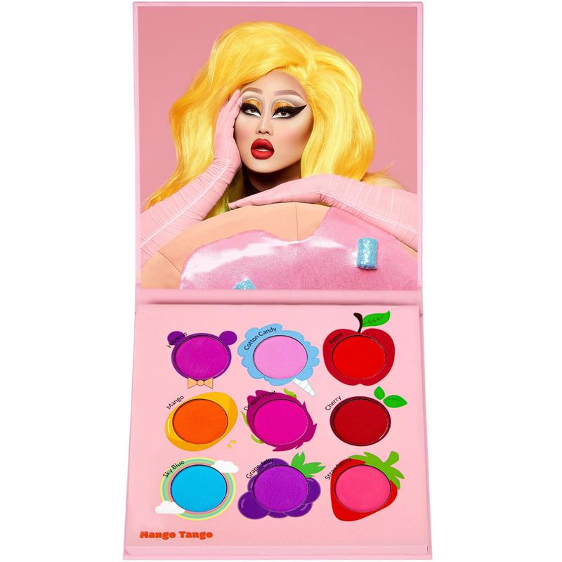 KimChi Chic Juicy Nine Eyeshadow Palette - 9 Shades, Cosmetic Makeup