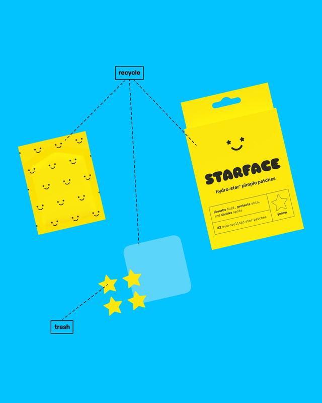 Starface Hydro-Star️ Pimple Patches Refill, 32 ct