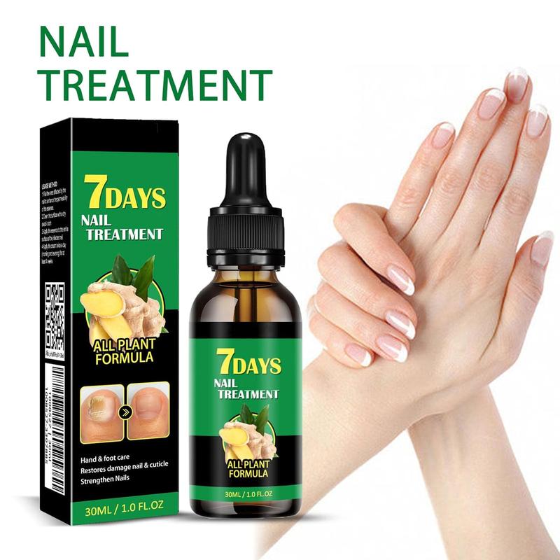 Ginger Nail oil Treatment Multi-Purpose Repair Solution for Discolored and Damaged Nail Care Comfort