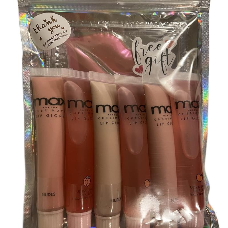 Nude Lip Gloss Bundle Lipstick Makeup lipbundles