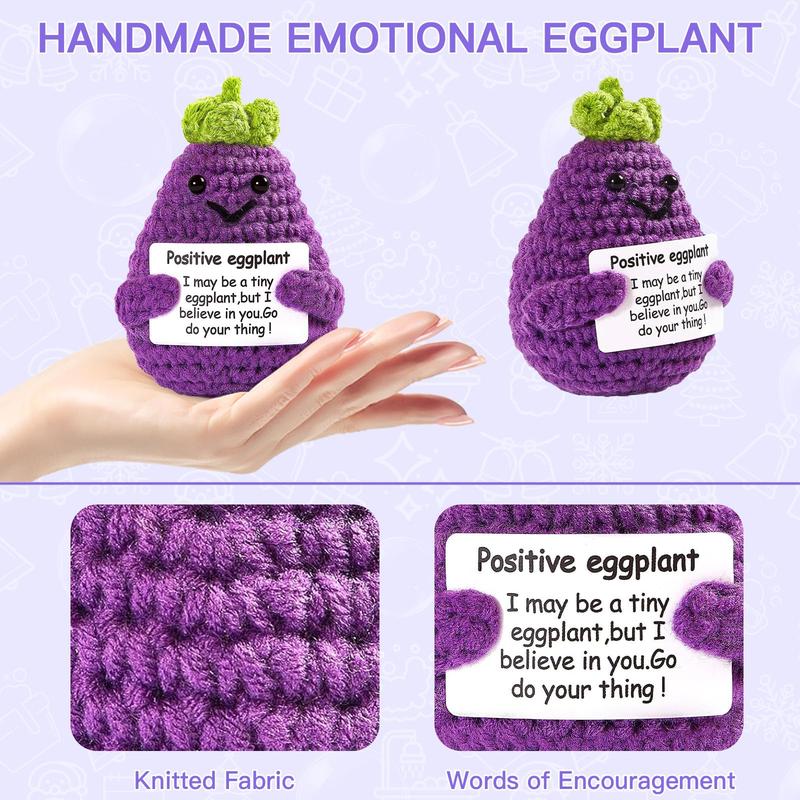 Lavender Spa Gift Set with Emotional Support Eggplant Doll, Birthday & Christmas Gifts for Women, Mom, Sister, Girlfriend, Coworker