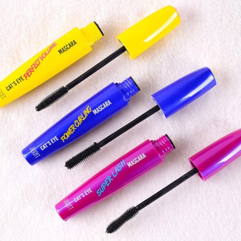 Jigott Cat’s Eye Power Curling Mascara - 0.42oz 12g - Makeup Cosmetic Mascara