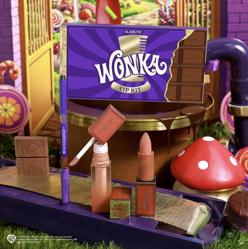 Willy Wonka x Glamlite Makeup Set