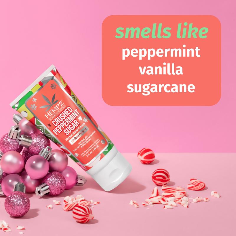 Crushed Peppermint Sugar Herbal Hand Cream