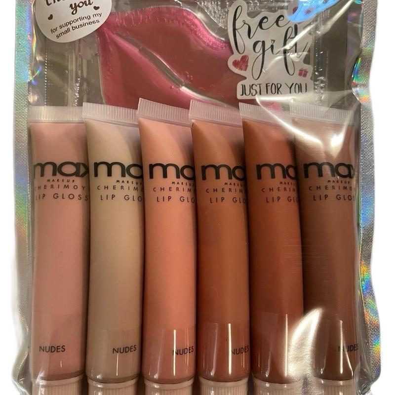 Nude Lip Gloss Bundle Lipstick Makeup lipbundles