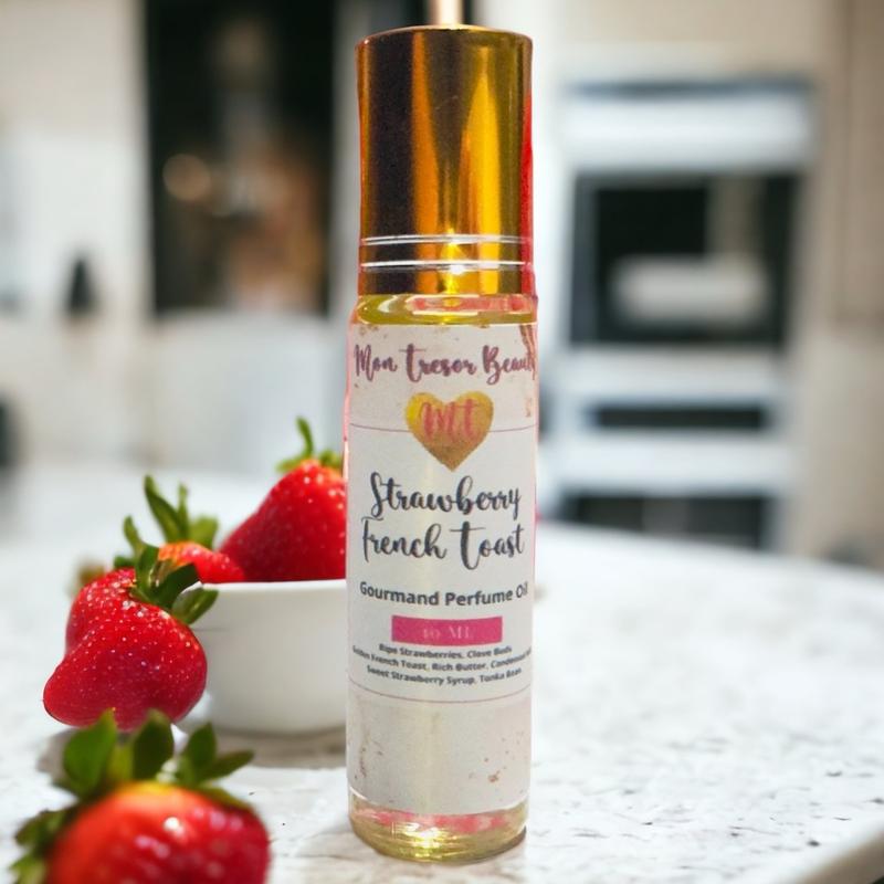 Strawberry French Toast Body Oil Roll-On - Natural & Vegan-Friendly