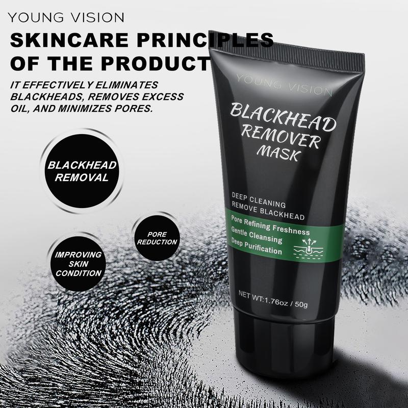 Blackhead Remover Mask, Peel Off Face Mask, Charcoal Face Mask for Black Head Remover, Skin Deep Cleansing for Face Nose Blackhead Pores Acne, Women & Men Face Skin Care