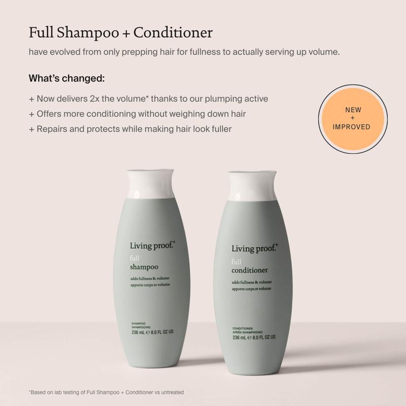 Full Wash Duo for Thicker Hair: Volume Shampoo + Conditioner