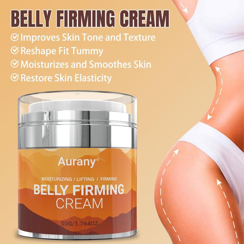 50g Belly Firming Cream, Moisturizing Body Cream, Skin Lifting and Firming Cream, Hydrating Body Care Product for Women & Men