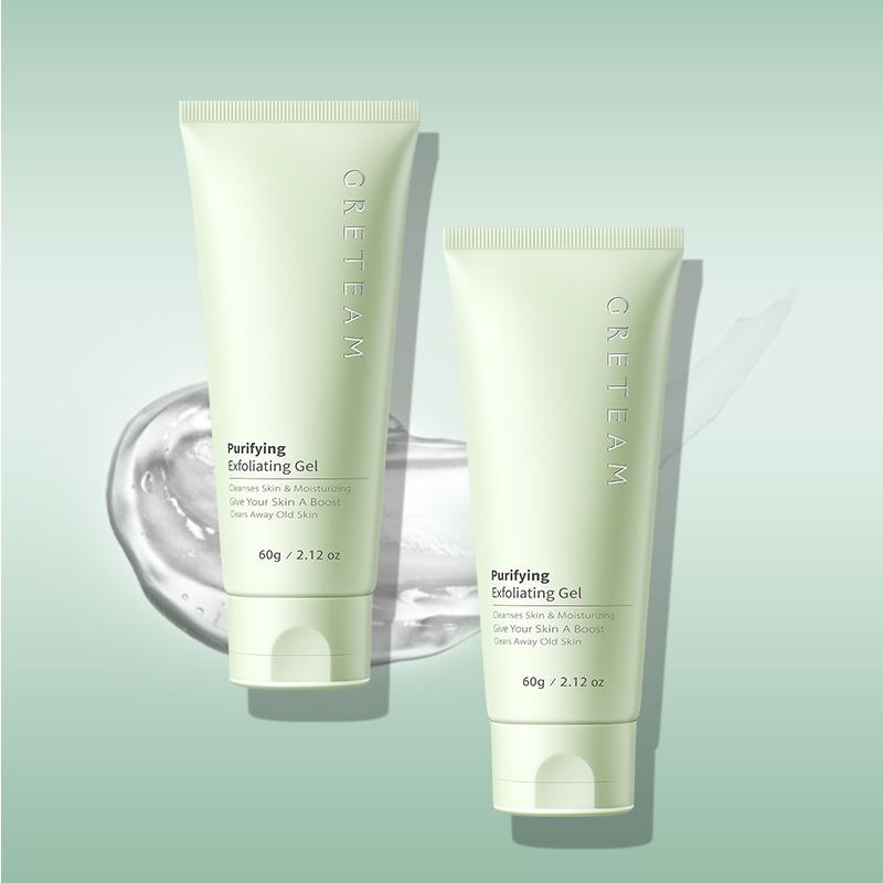 GreTeam Purifying Exfoliating Gel Moisturizing Cleanses Skin Flower Skincare