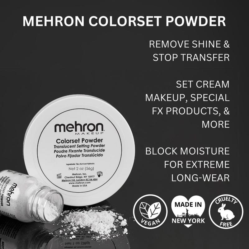 Mehron Colorset Powder for setting cream makeup