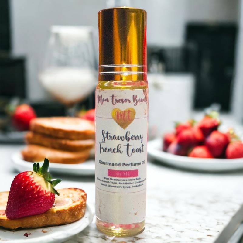 Strawberry French Toast Body Oil Roll-On - Natural & Vegan-Friendly