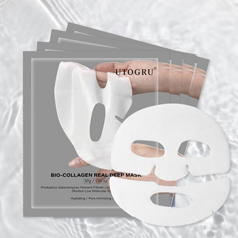 12PCS UTOGRU Deep Collagen Power Boosting Mask | THE ORIGINAL OVERNIGHT COLLAGEN MASK, Gentle,Travel-Friendly Skincare  Comfort