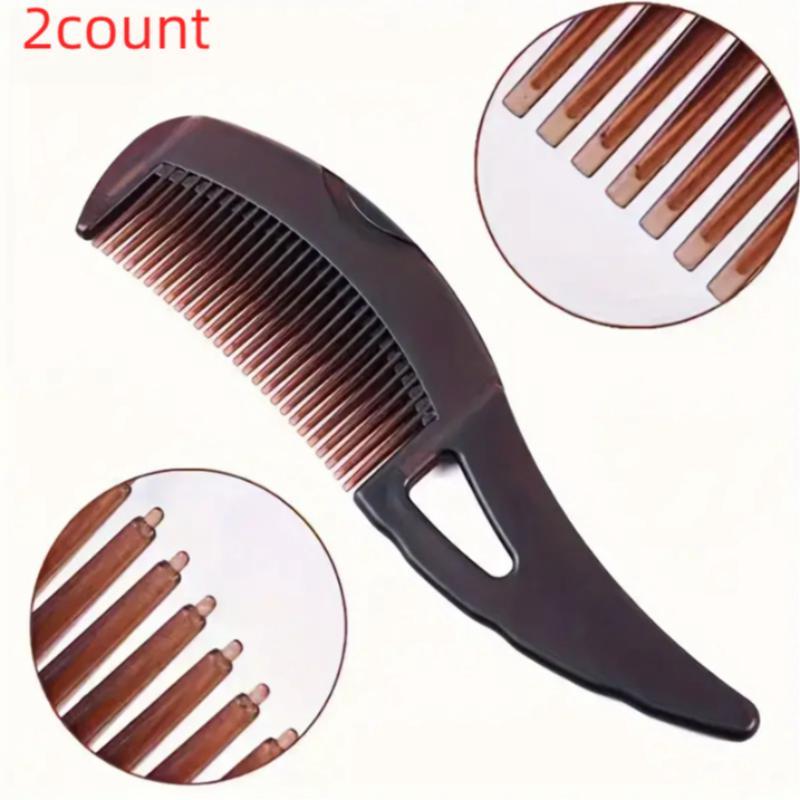 Degreasing Hair Massager, 2 Counts set Hair Detangling Comb, Scalp Massage Comb, Professional Hair Styling Comb for Women & Men, Christmas Gift