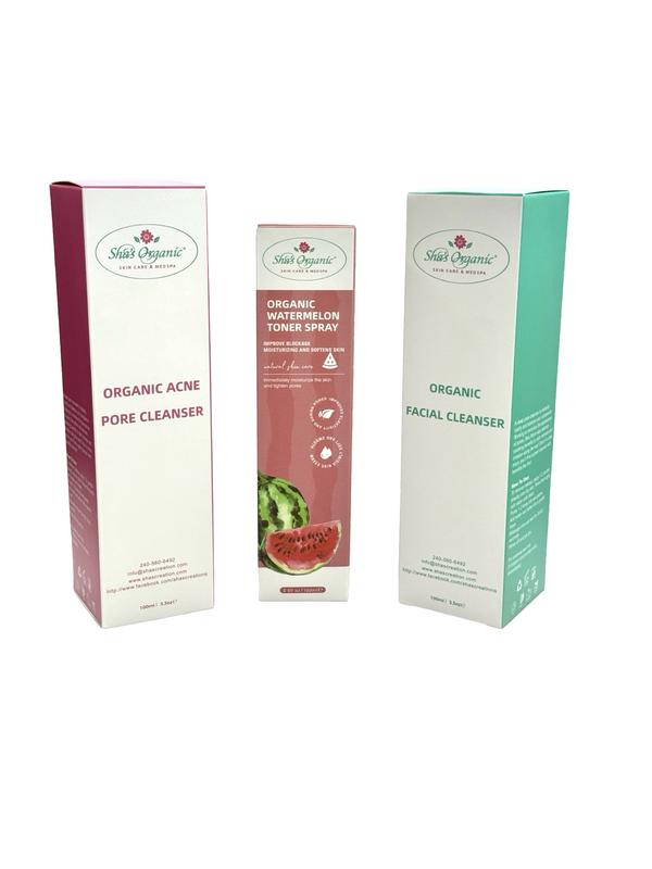 TikTok Sha's Exclusive Triple Cleanse Facial Cleanser Bundle Cleansing Facial Cleansing