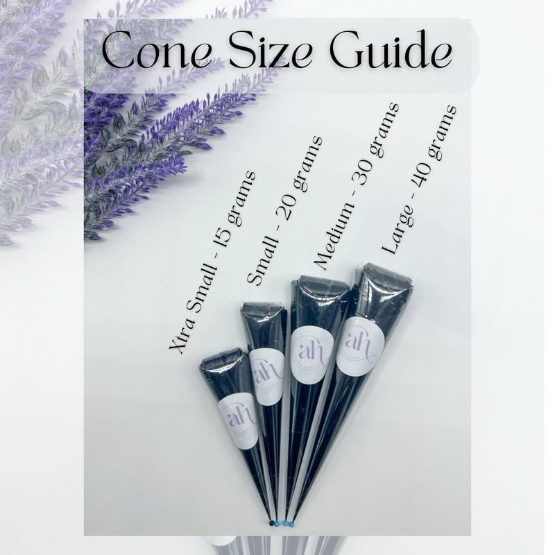 8 Jagua Cones Bundle - Natural Temporary Tattoo Kit for Body Art, Festivals, Parties, and Special Occasions - Easy Application, Dark Long-Lasting Stain