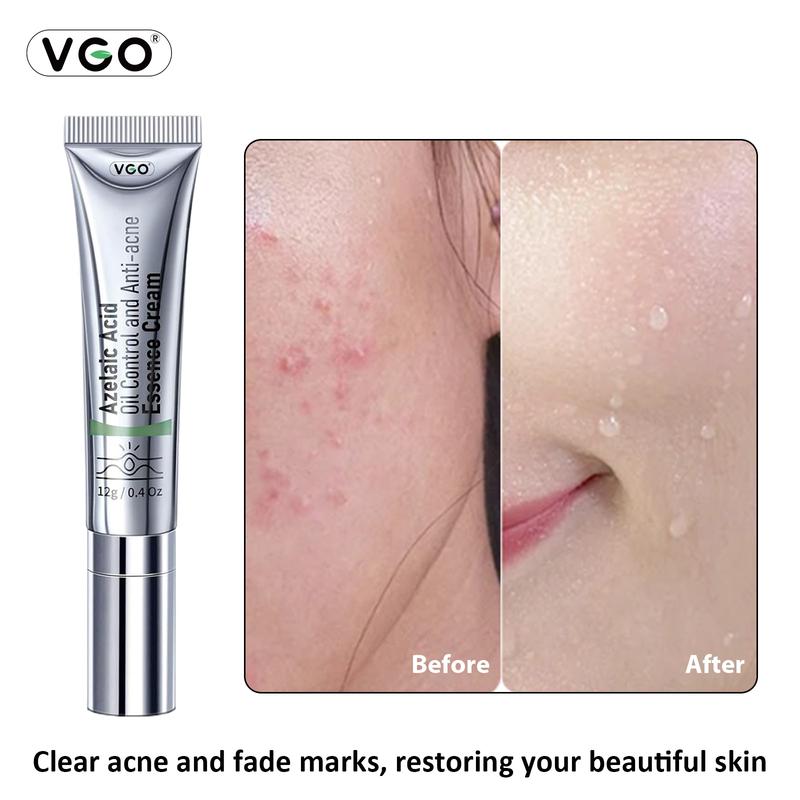 VGO Relief Facial Serum RemoveacneEssence Face Serum  12ml 0.4oz Skincare-B Azelaic Acid Hydrate Matte