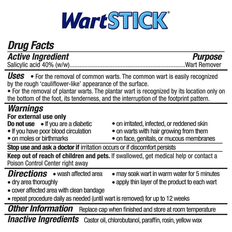 WartStick - Maximum Strength Salicylic Acid Wart Remover