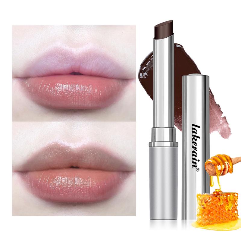 Lipstick in Dark Honey, Natural Lip Color, Long Lasting Moisturize Lip Gloss, The Perfect Blend of a Lipstick and Lip Balm in One Makeup Moisture