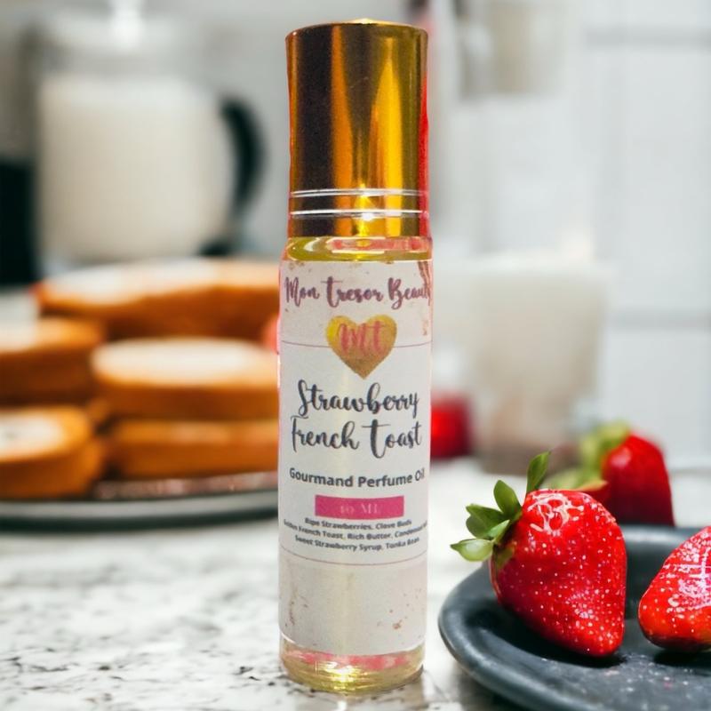 Strawberry French Toast Body Oil Roll-On - Natural & Vegan-Friendly