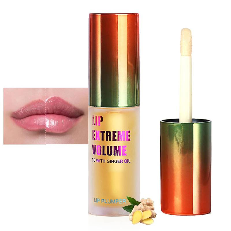 Lip Plumper Extreme - Plumping Lip Gloss - Clear Lip Plump Gloss -Lip Enhancer Plumper - Lip Moisturizer for Dry Lips - Lip Filler Plumper - Volumize Lips Instantly for Thicker & Fuller Lips