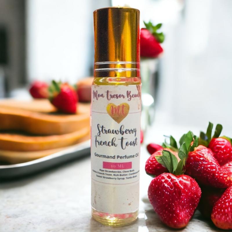 Strawberry French Toast Body Oil Roll-On - Natural & Vegan-Friendly