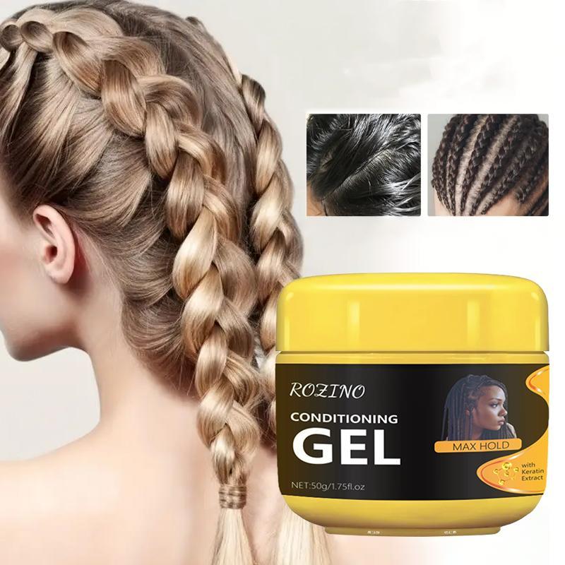 Keratin Hair Gel, Hair Care & Styling Product, Hair Styling Gel for Women & Men, Maintains Hair Temporary Styling Soft and Easy to Manage