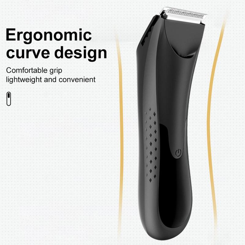 Cordless Hair Trimmers for Men, Body Clippers for Men, Wet & Dry Use Hair Trimmer for Barber, Waterproof Body Trimmer for Men, Ceramic Blade Hair Trimmer, Summer Back To School Gifts for Him