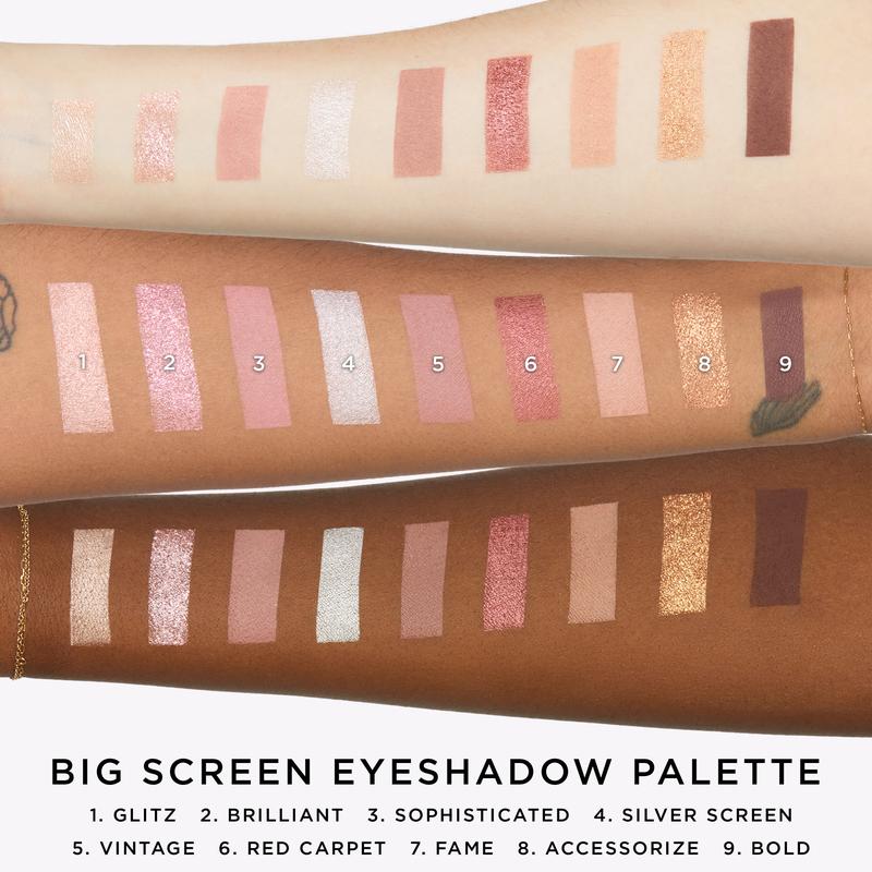 tarte the big screen must-haves set - eyeshadow, lip and liner