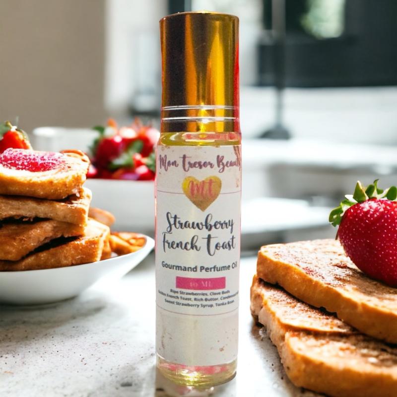 Strawberry French Toast Body Oil Roll-On - Natural & Vegan-Friendly