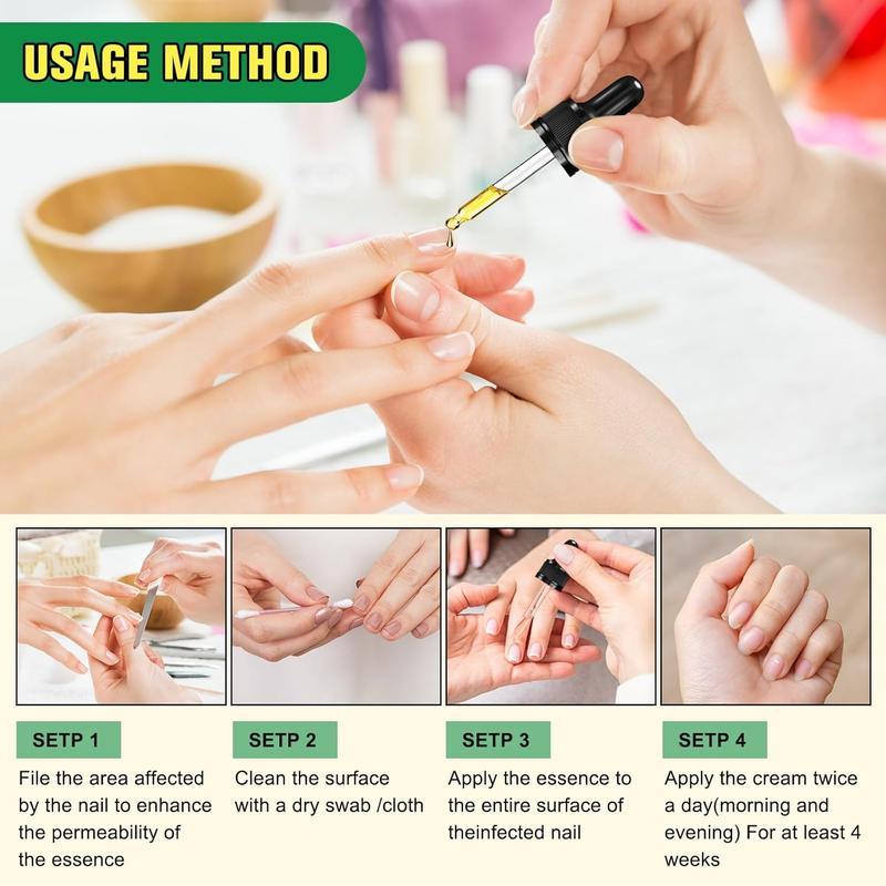 [2 Packs Only $12.99] JAYSUING Ginger Nail Care Serum, Moisturizes, Strengthen and Thickens Nails