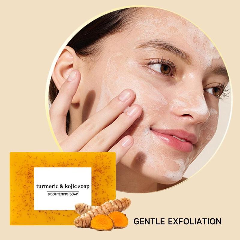 Turmeric Wash and Care two PieceSet, TurmericCleansing Mousse, Turmeric SoapFacial Cleansing Skincare FacialCleansing Cleanser Facial Wash