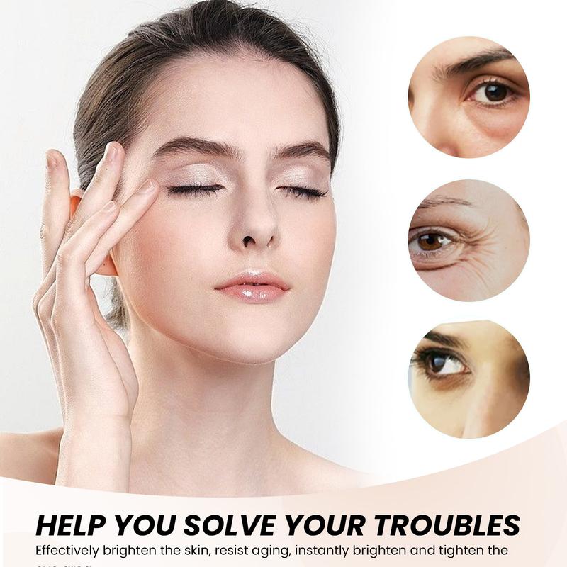 Firming eye cream fades fine lines, eye bags and dark circles, nasolabial folds and crow's feet,moisturizes eye skin rejuvenating all skin types